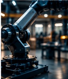 Bras robotisé dans une usine